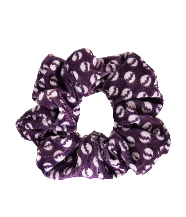 Loczek Scrunchie – Batman | welurowa gumka do włosów