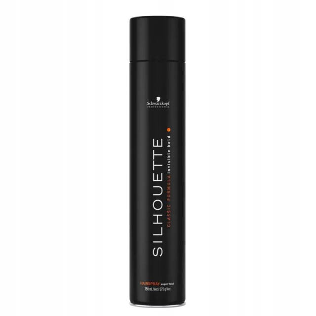 Schwarzkopf Silhouette Super Hold – bardzo mocny lakier do włosów 750 ml