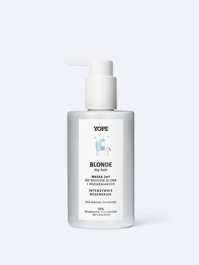 YOPE Blonde My Hair – odżywka-maska 2w1 do włosów blond i rozjaśnianych 300 ml